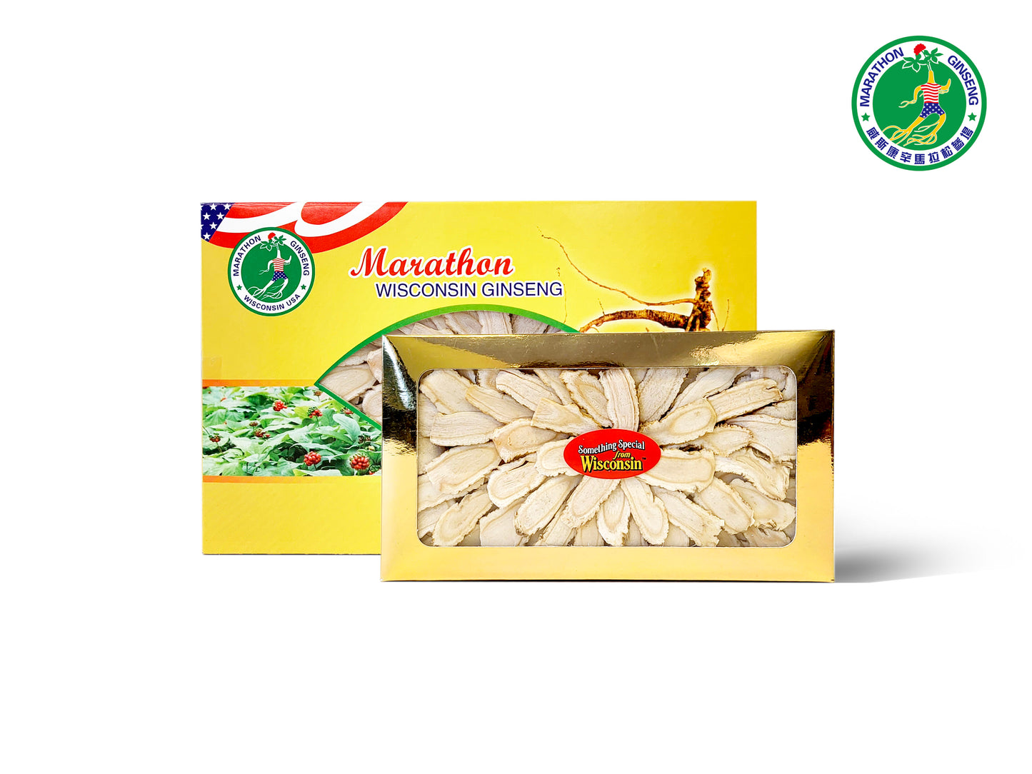 619 - 3 Yr Cultivated Ginseng Slices Gift Box - 75g