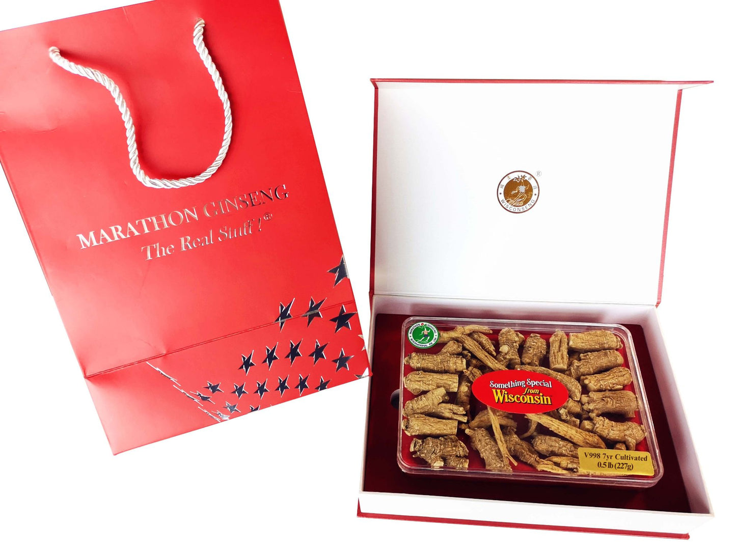 V998 - New Crop! 7 Yr Cultivated Ginseng Gift Box