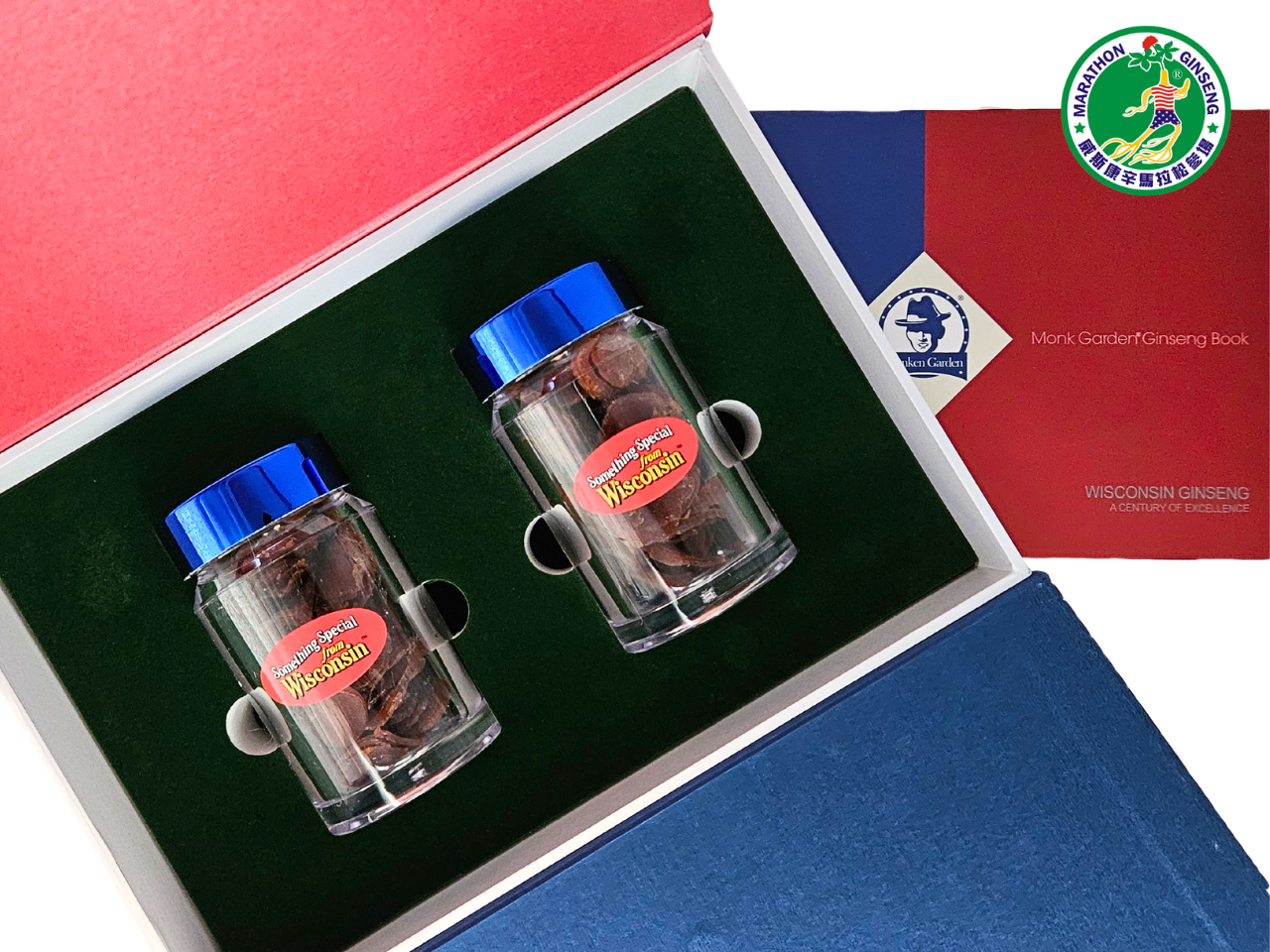 M919-60g - Monk Garden Premium Honey-Infused American Ginseng Slices